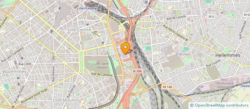 localisation de l'entreprise LA PARENTHESE à LILLE