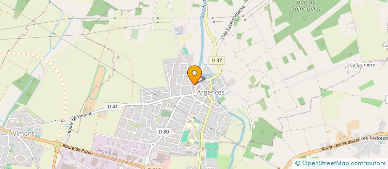 localisation de l'entreprise LA PARENTHESE  ARGENCES