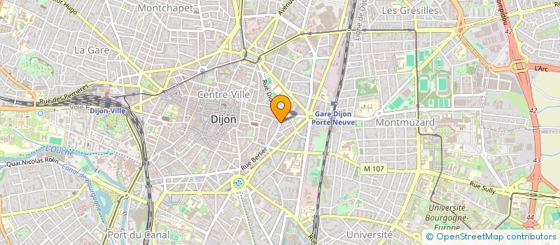 localisation de l'entreprise LA PARENTHESE  DIJON