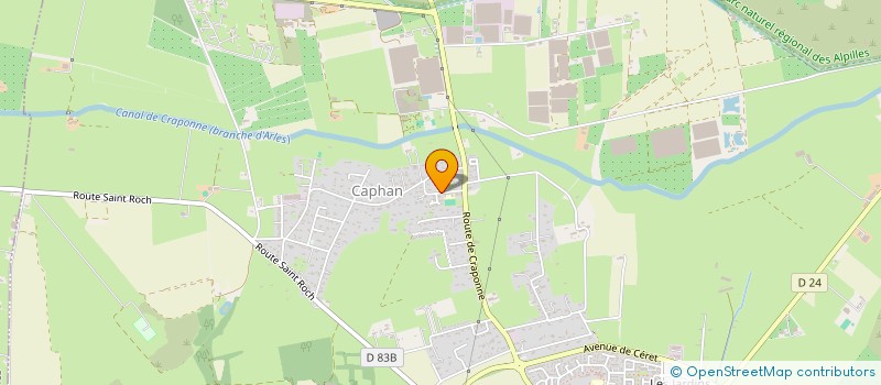 localisation de l'entreprise LA PARENTHESE  SAINT-MARTIN-DE-CRAU