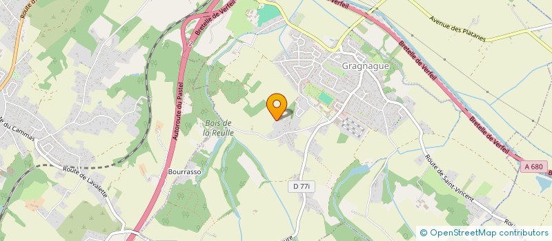 localisation de l'entreprise LA PARENTHESE DE CAMILLE  GRAGNAGUE