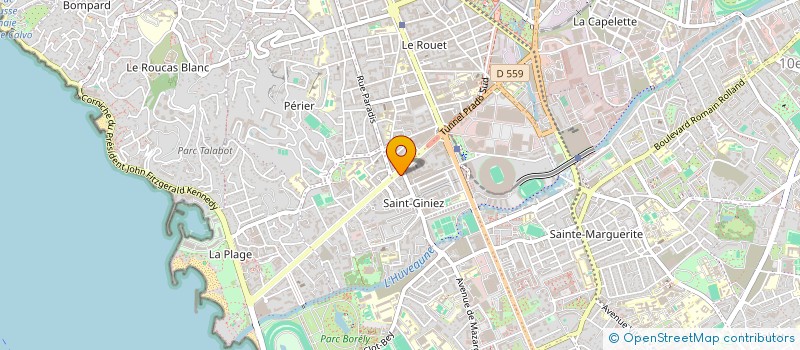 localisation de l'entreprise LA PARENTHESE DE THOM à MARSEILLE