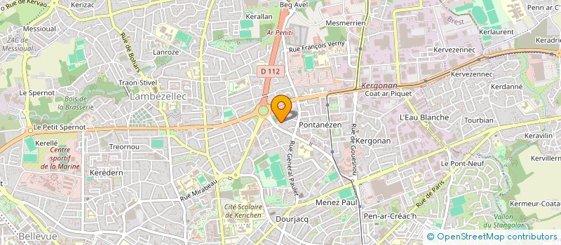 localisation de l'entreprise LA PARENTHESE ENCHANTEE à BREST