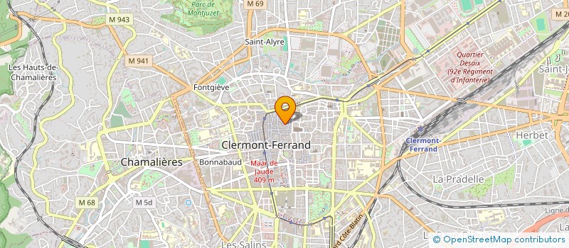 localisation de l'entreprise LA PARENTHESE ENCHANTEE  CLERMONT-FERRAND