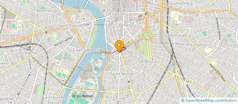 localisation de l'entreprise LA PARENTHESE FOOD à TOULOUSE