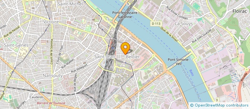 localisation de l'entreprise LA PARENTHESE, GITE DE REPIT  BORDEAUX