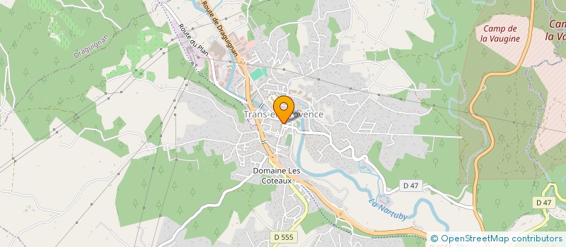 localisation de l'entreprise LA PARENTHESE GOURMANDE DE TRANS-EN-PROVENCE  TRANS-EN-PROVENCE