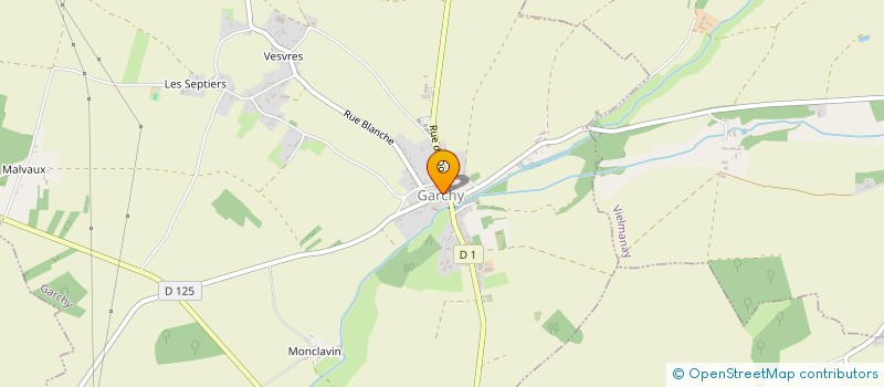 localisation de l'entreprise LA PARENTHESE INATTENDUE  GARCHY