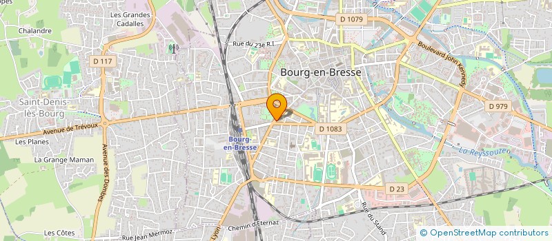 localisation de l'entreprise LA PARENTHESE / L'INSTANT GOURMAND à BOURG-EN-BRESSE