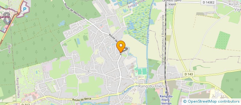 localisation de l'entreprise LA PARENTHESE MARINE  RANG-DU-FLIERS