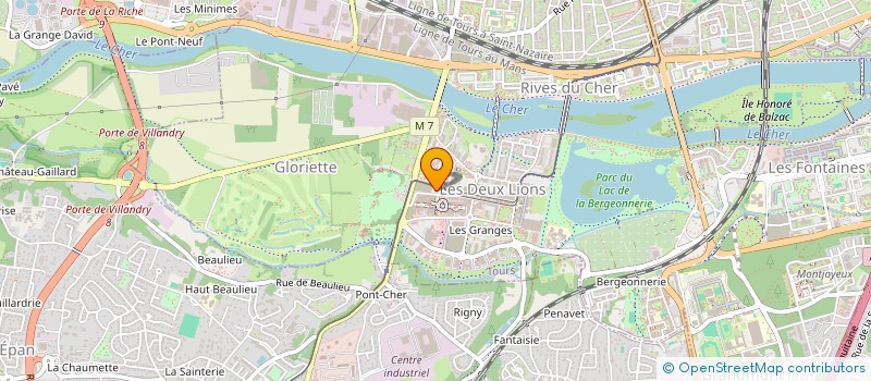 localisation de l'entreprise LA PARENTHESE VEGETALE  TOURS