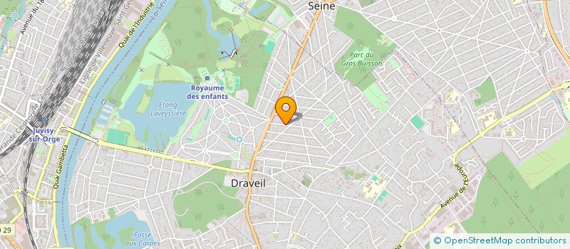 localisation de l'entreprise LA PARFAITE à DRAVEIL