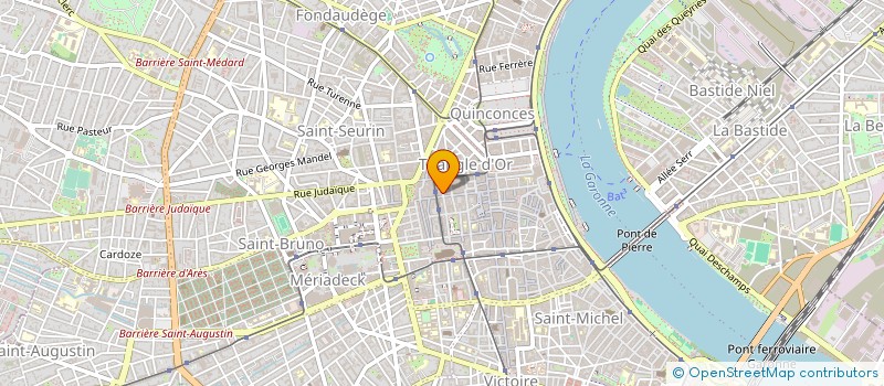 localisation de l'entreprise LA PARFUMERIE à BORDEAUX
