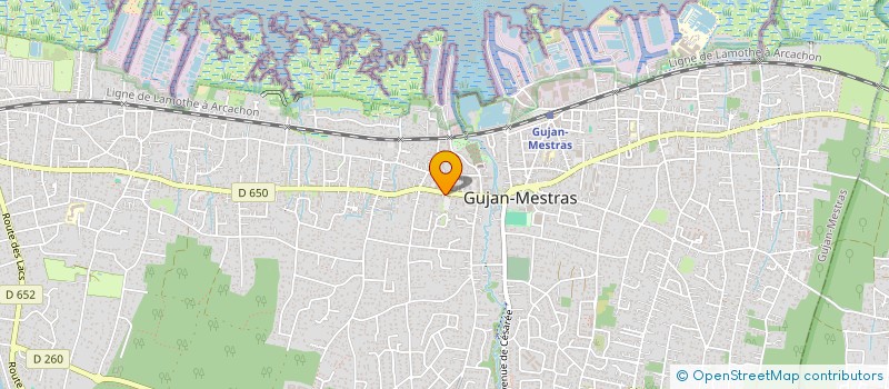 localisation de l'entreprise LA PARGADE  GUJAN-MESTRAS