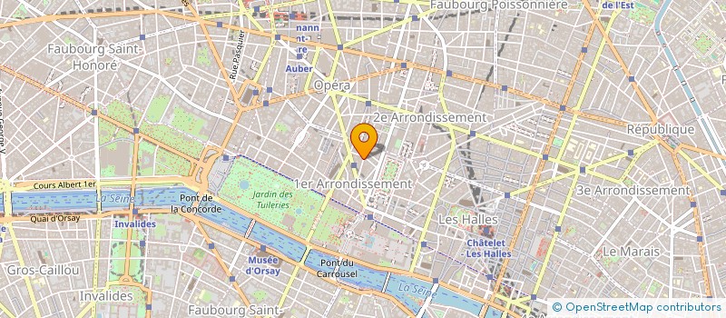 localisation de l'entreprise LA PARISIENNE à PARIS