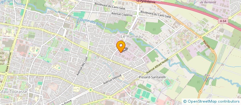 localisation de l'entreprise LA PARISIENNE à PAU