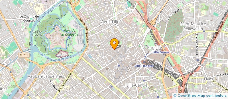 localisation de l'entreprise LA PARISIENNE  LILLE