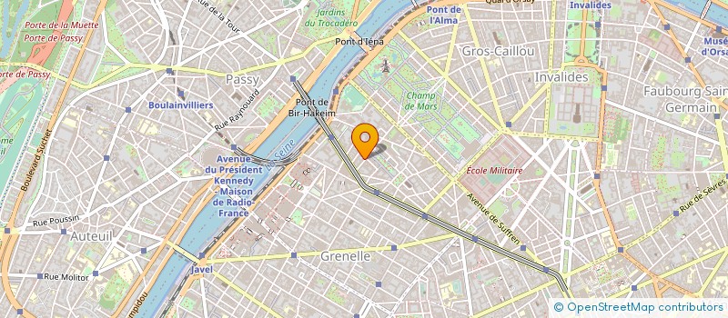 localisation de l'entreprise LA PARISIENNE à PARIS