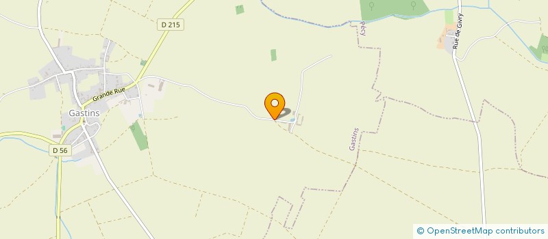 localisation de l'entreprise LA PARISIENNE  GASTINS