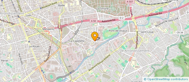 localisation de l'entreprise LA PARISIENNE  MARSEILLE