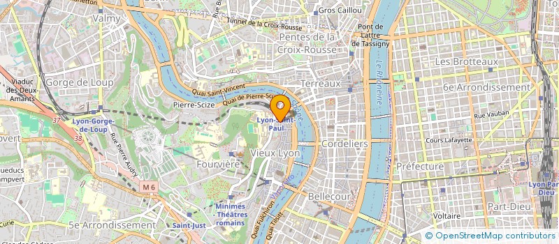 localisation de l'entreprise LA PARISIENNE DE LYON à LYON
