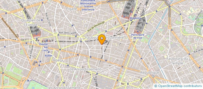 localisation de l'entreprise LA PARISIENNE DE NETTOYAGE à PARIS
