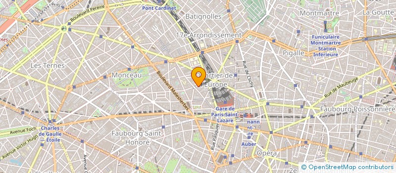 localisation de l'entreprise LA PARISIENNE DE PHONING à PARIS