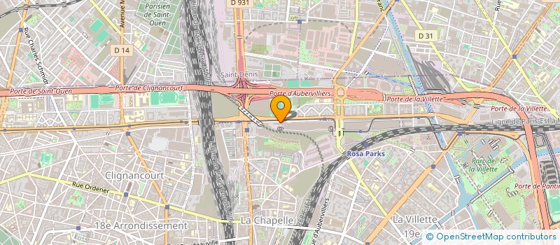 localisation de l'entreprise LA PARISIENNE LOGISTIQUE à PARIS