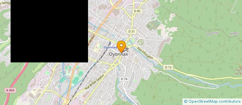 localisation de l'entreprise LA PARISIENNE OYONNAX à OYONNAX