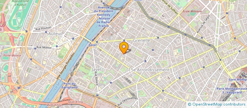 localisation de l'entreprise LA PARISIENNE SUR SCENE  PARIS