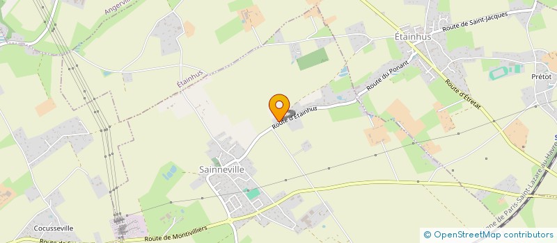 localisation de l'entreprise LA PARLOTTE  SAINNEVILLE