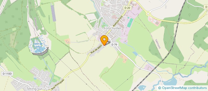 localisation de l'entreprise LA PAROISSE DE L'EGLISE SERBE ORTHODOXE SAINT-LAZARE  VALMONT