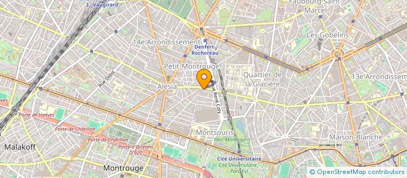 localisation de l'entreprise LA PAROISSE LIBOMNA PARIS DE L'EGLISE PRESBYTERIENNE CAMEROUNAISE  PARIS