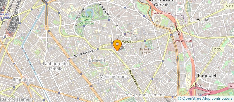 localisation de l'entreprise LA PAROLE AUX FAMILLES DES DETENU(E)S  PARIS