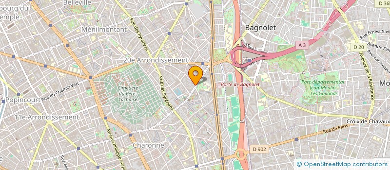 localisation de l'entreprise LA PARQUETERIE NOUVELLE EST à PARIS