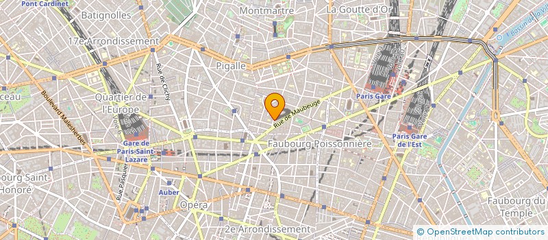 localisation de l'entreprise LA PART DES ANGES à LEVALLOIS-PERRET