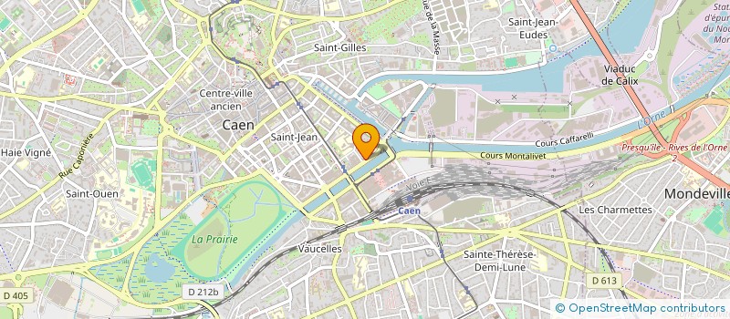 localisation de l'entreprise LA PART DU COLIBRI à CAEN