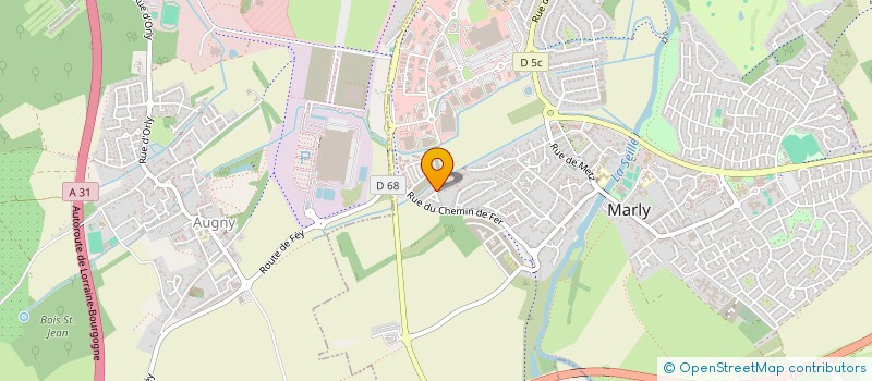 localisation de l'entreprise LA PARTENZA RACING  MARLY