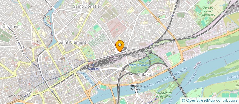 localisation de l'entreprise LA PASSE DE KHYBER  NANTES