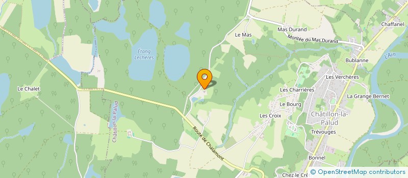 localisation de l'entreprise LA PASSE DE L'EIDER à CHATILLON-LA-PALUD