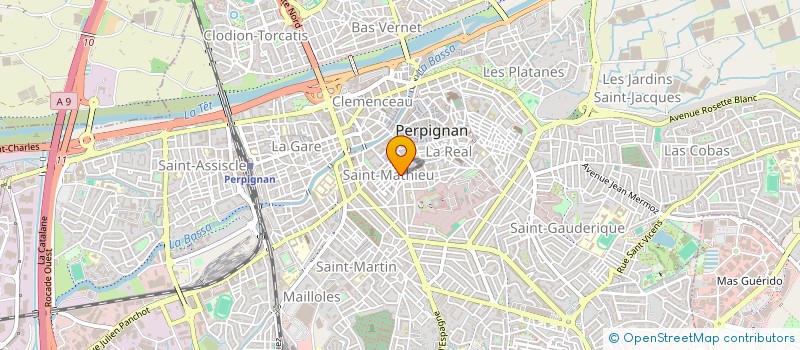 localisation de l'entreprise LA PASSE-R'AILES à PERPIGNAN