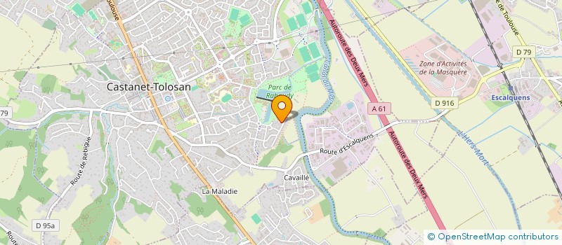 localisation de l'entreprise LA PASSERA à CASTANET-TOLOSAN
