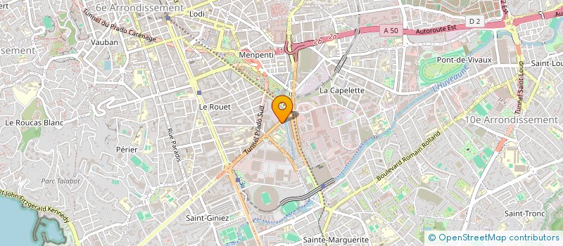 localisation de l'entreprise LA PASSERELLE à MARSEILLE
