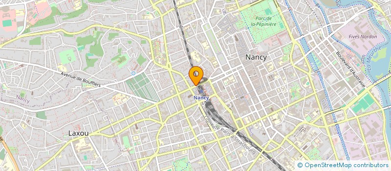 localisation de l'entreprise LA PASSERELLE à NANCY