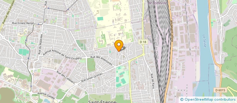 localisation de l'entreprise LA PASSERELLE  SAINT-ETIENNE-DU-ROUVRAY