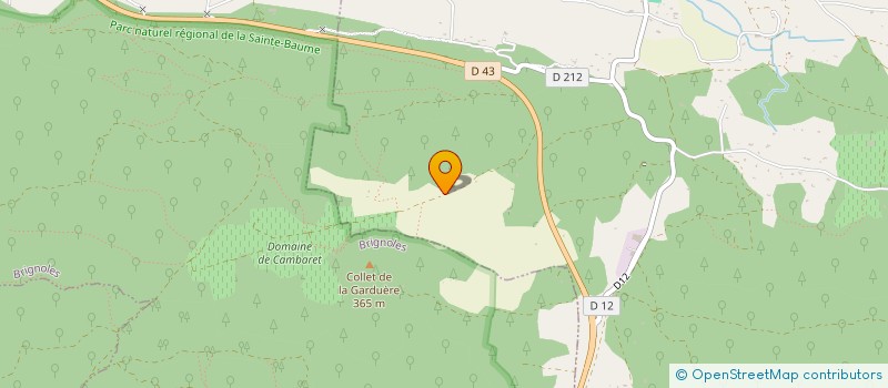 localisation de l'entreprise LA PASSERELLE  CAMPS-LA-SOURCE