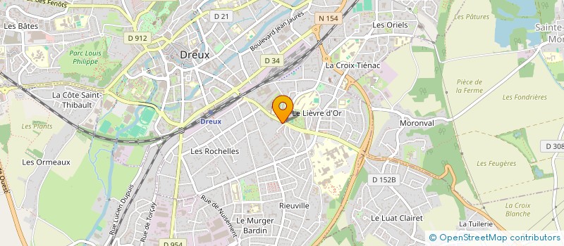 localisation de l'entreprise 'LA PASSERELLE' à DREUX