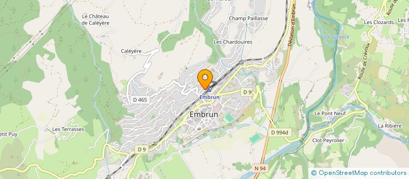 localisation de l'entreprise LA PASSERELLE  SAVINES-LE-LAC