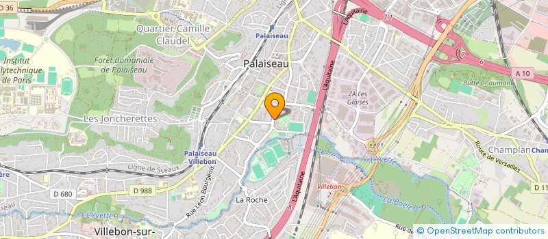 localisation de l'entreprise LA PASSERELLE DES FAMILLES à PALAISEAU