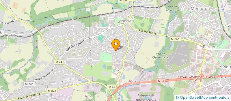 localisation de l'entreprise LA PASSERELLE DES PYRENEES à COLOMIERS